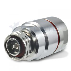 Rf Coaxial 716 Din Male Plug Connector For 12 Foam Feeder Cable