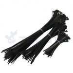 UV black Nylon 66 Cable Tie Zip Tie UV resistance Plastic cable tie