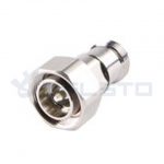 Rf coaxial mini din 4.3/10 male to N female Connector adapter