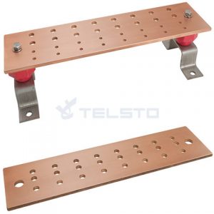 Copper Ground Bar Kit for telecommunication