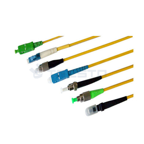 SC/APC to SC Fiber Optic Patch Cable – 1M / 3.28ft – Single Mode – SIMPLEX – Commercial QUALITY