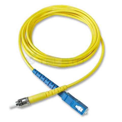 LC APC to LC UPC, SM, Duplex, 2.0MM, 3M, LSZH, 9/125, OS2 Fiber Optic Patch Cord